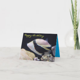 Humuhumunukunukupuaett födelsedagskort tack kort