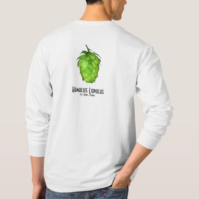 Humulus Lupulus Tee (Baksida)