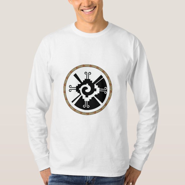 Hunab Ku - Mayafolkets urdeva Tee Shirt (Framsida)
