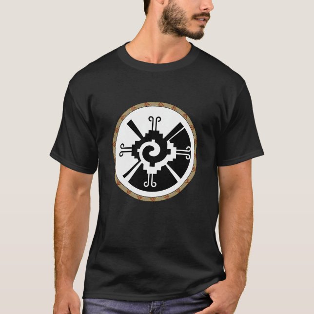 Hunab Ku - Mayan Gudom T Shirt (Framsida)