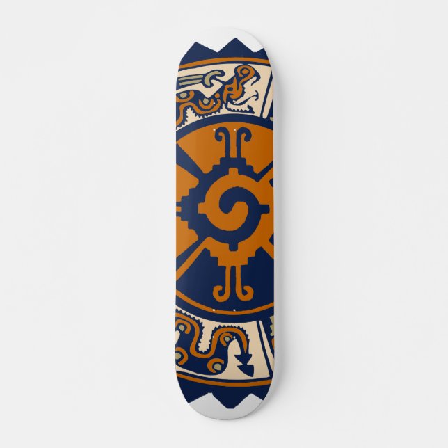 Hunab Ku Mayansk Skateboard (Framsida)