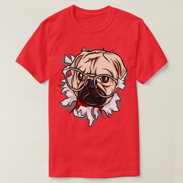 Hund3 T Shirt (Design framsida)
