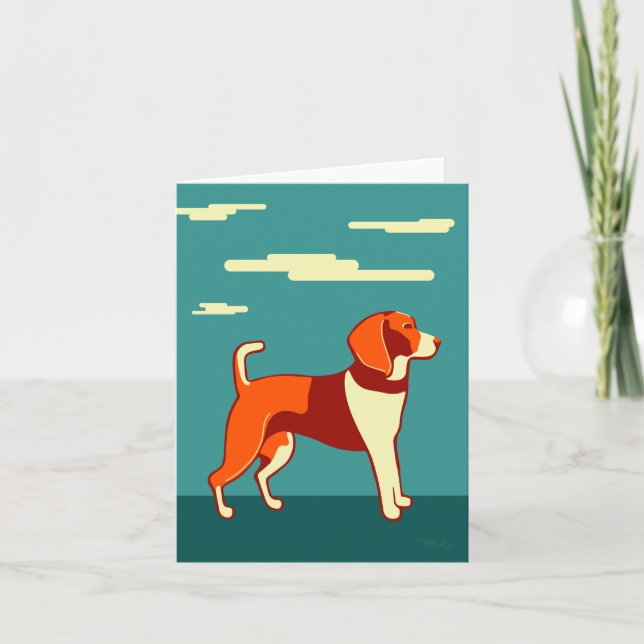 Hund #002 av Phillip Clark ・ PerfectlyHank.com Kort (Framsida)