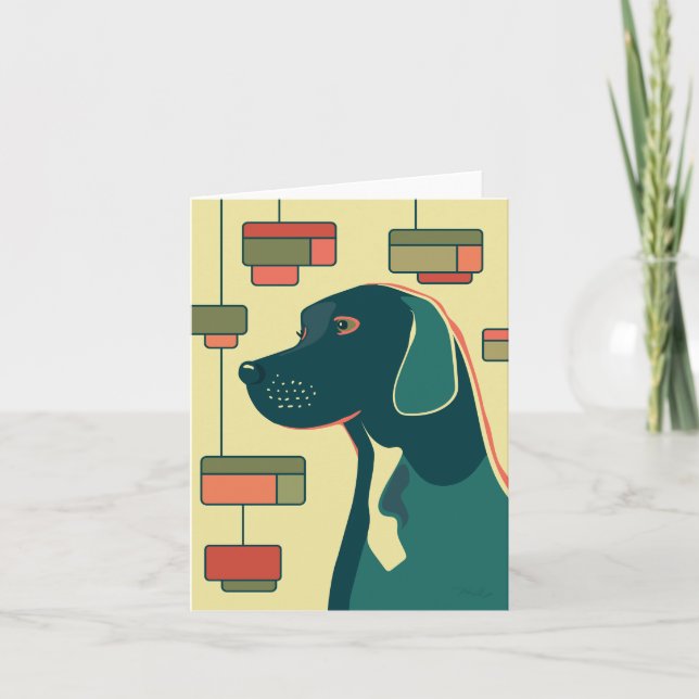 Hund #003 av Phillip Clark ・ PerfectlyHank.com Kort (Framsida)