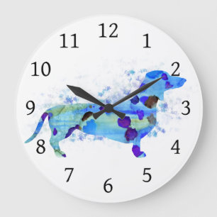 Hund 160 Teckel Dachshund Stor Klocka