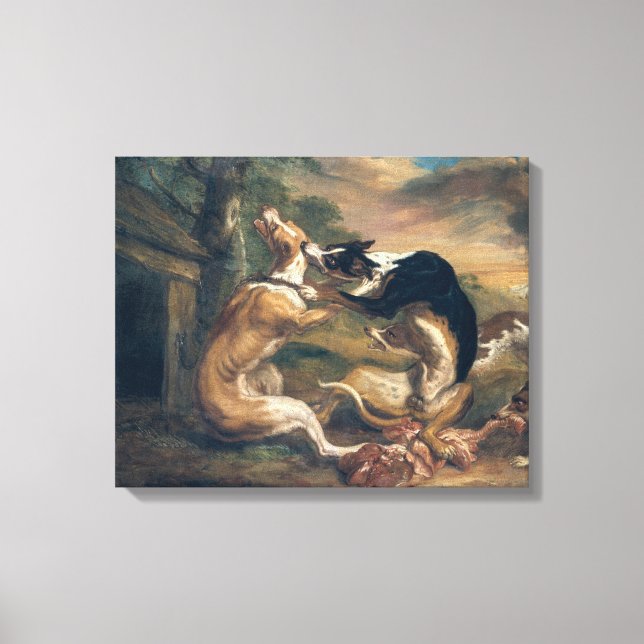 Hund, 1678 canvastryck (Framsida)