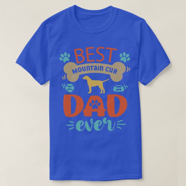 Hund 1 för bergskrona t shirt (Design framsida)