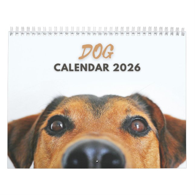 Hund 2026 kalender (Omslag)