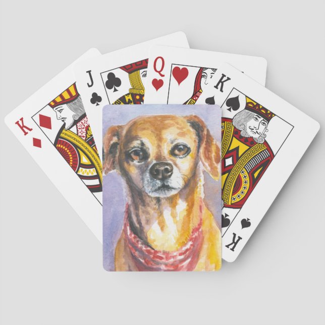 Hund 2 kortlek (Baksidan)