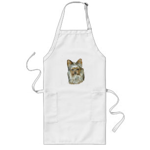 Hund 4B,Yorkshire Terrier,Apron Långt Förkläde