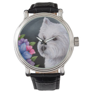 Hund 82 Westie Armbandsur