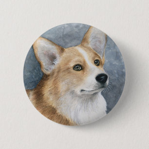 Hund 89 Corgi Knapp