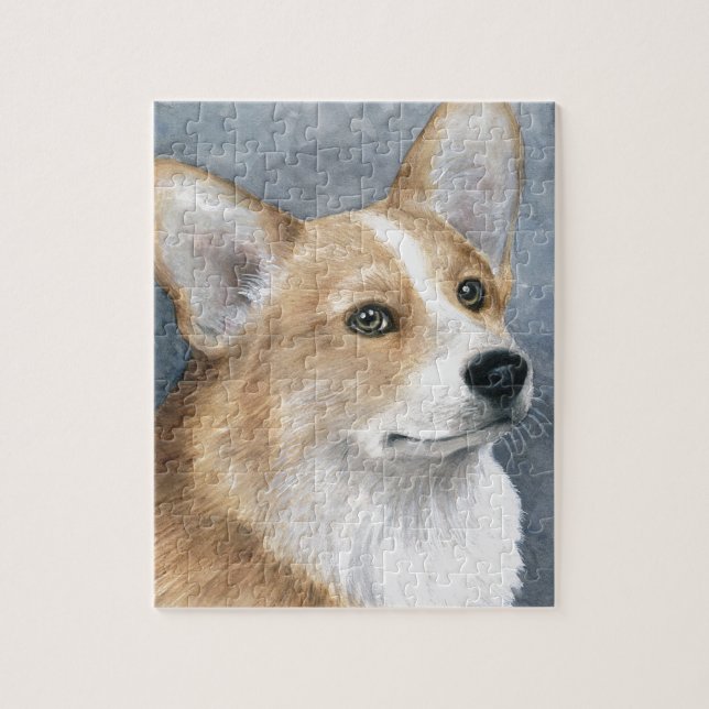 Hund 89 Corgi Pussel (Vertikal)