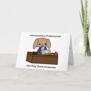 Hund Administrativ Professionell kan anpassa Kort