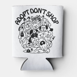 Hund Adoption Rädding Coozie Cooler