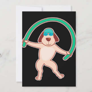 Hund Aerobics | Funny Gift Julkort