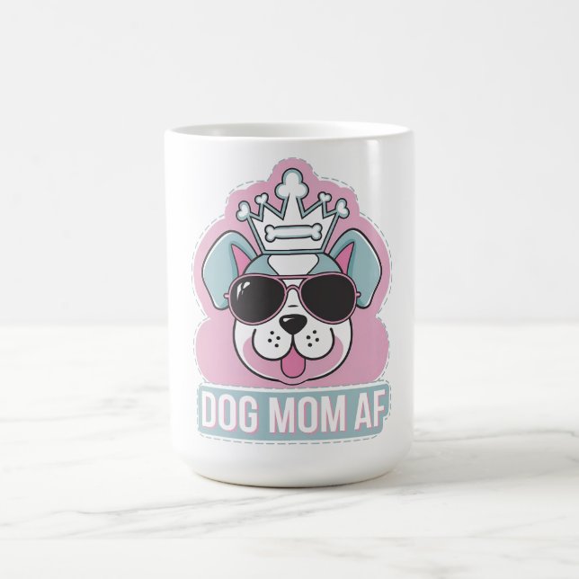 Hund AF - Rolig hund utformning av Mamma Kaffemugg (Center)