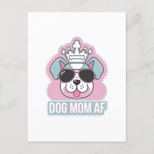 Hund AF - Rolig hund utformning av Mamma Vykort