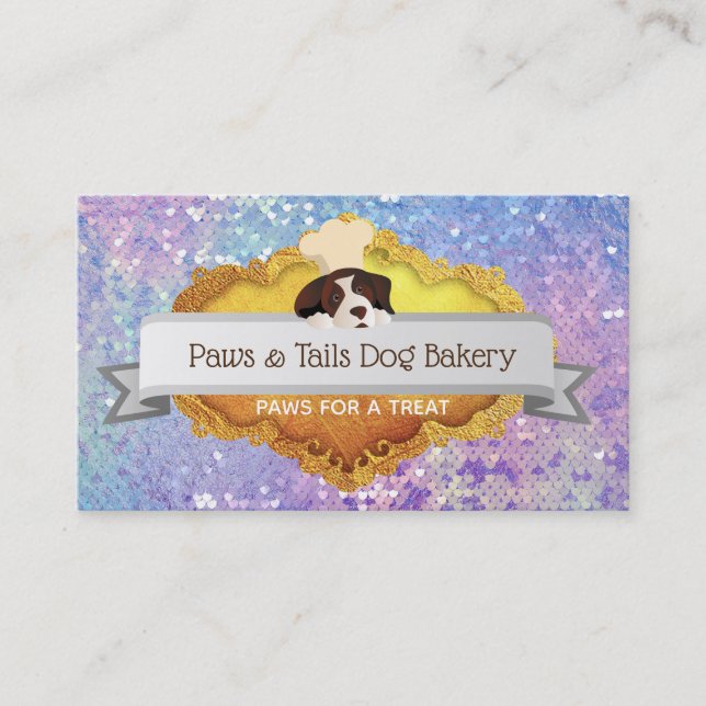 Hund Affärskort Visitkort (Framsida)