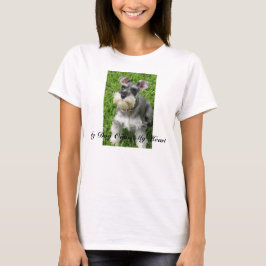 Hund äger hjärta överst t-shirt