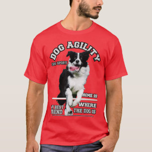 HUND AGILITY Hund Sport T Shirt