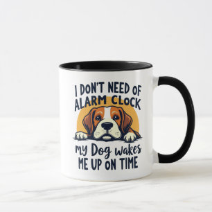 Hund Alarm Mugg