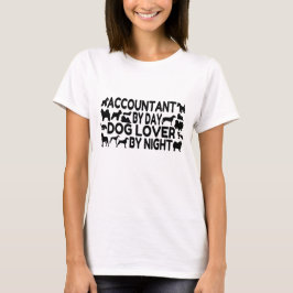Hund älskare Accountant T-shirt