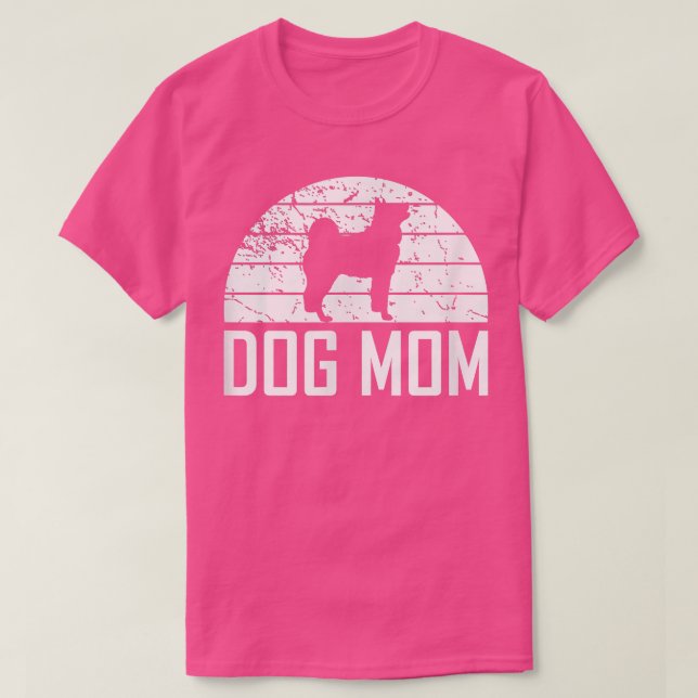 Hund Älskare ägare Mamma Funny Women Gift T Shirt (Design framsida)
