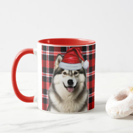 Hund älskare Alaska Malamute Helgdag Play Mugg