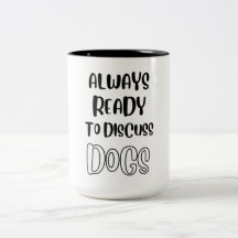 Hund älskare, alltid Redo att diskutera Hundar, Hu
