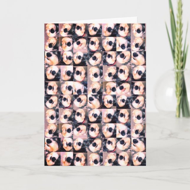 Hund älskare Annibröllopskort Kort (Framsida)