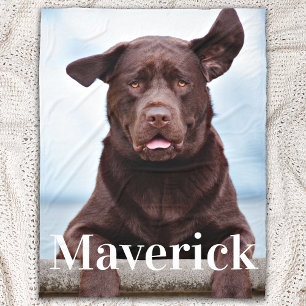 Hund älskare Anpassningsbar Labrador Retriever Pet Fleecefilt