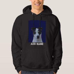 Hund älskare Anpassningsbar Photo och Namn Personl Hoodie