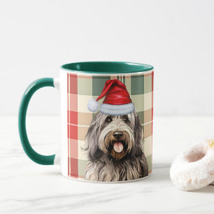 Hund älskare Bergamasco Helgdag Play Mugg