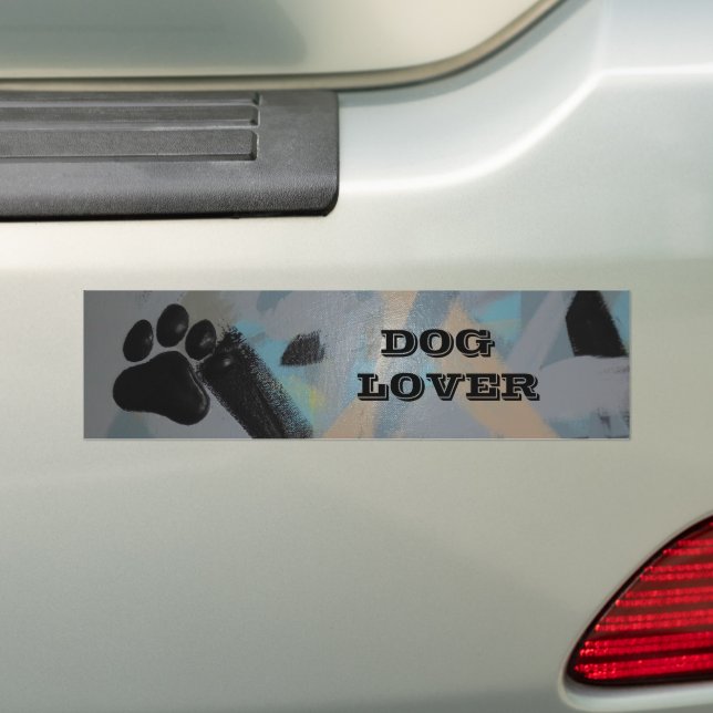 Hund älskare Bildekal Bumper Sticker (På Bil)