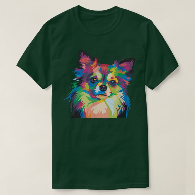 Hund älskare Chihuahua Pet Animal Graphic T Shirt (Design framsida)
