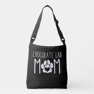 Hund älskare Choklad Lab Mamma Axelväska