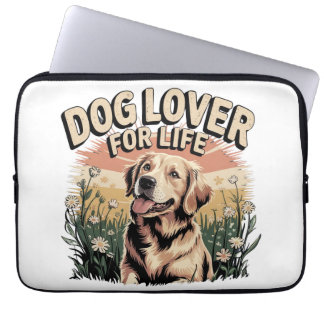 "Hund älskare for Life" Laptop Fodral