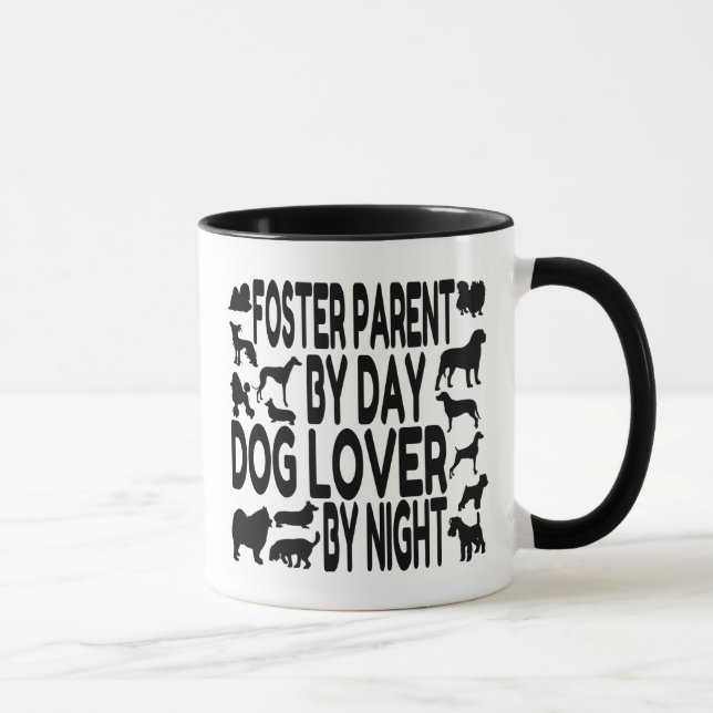 Hund älskare Foster Parent Mugg (Höger)