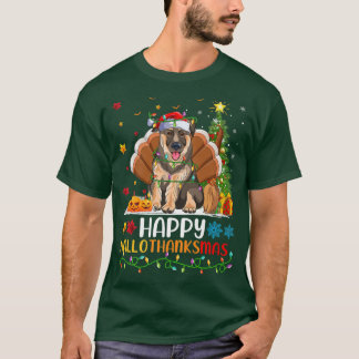 Hund älskare Funny Lycklig German Shepherd Hund He T Shirt