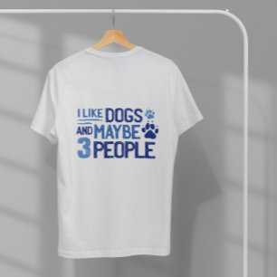 Hund älskare Funny Quote T Shirt