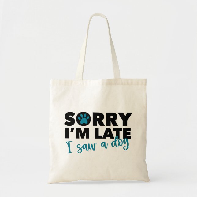Hund älskare Funny Tote Bag Tygkasse (Framsidan)