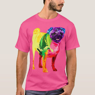 Hund älskare ger pug för kvinnor som färger Pug Ma T Shirt