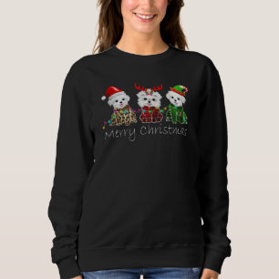 Hund älskare  God jul maltesiska T Shirt
