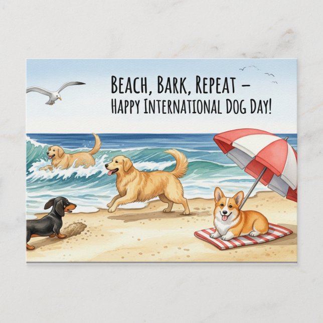 Hund älskare Golden Retriever Hund Vykort (Framsida)