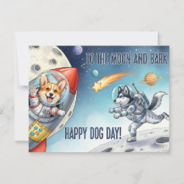 Hund älskare Golden Retriever Vykort