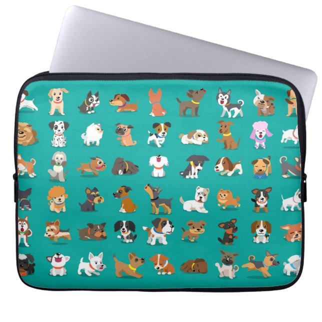 Hund älskare Hund aveln Laptop Fodral (Framsidan)