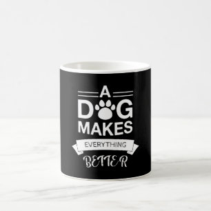 Hund älskare Hundar Animal Cute Coola Funny Gift I Kaffemugg