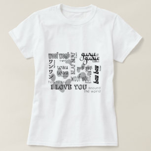 Hund älskare - hur till något att säga jag äls t shirt