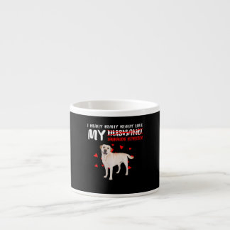 Hund älskare | I Verkligen Kärlek My Labrador Retr Espressomugg
